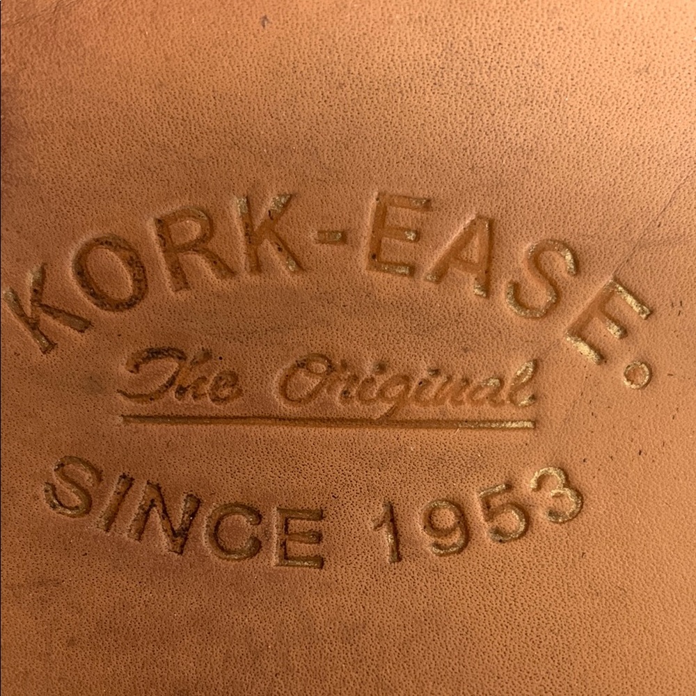 Kork-Ease Women's Gold Sandals 9 - Picture 7 of 7